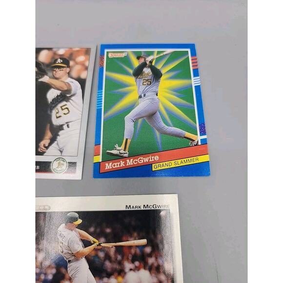 Lot of 7 Mark McGwire Baseball Cards Various Years - Picture 5 of 9